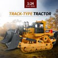 thumbnail image 3 of Excavadora Rc Radiocontrol Coches 1/24 9CH RC Excavator Bulldozer Toys Coche eléctrico sobre orugas con música ligera, 3 of 6