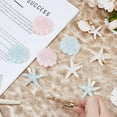 thumbnail image 3 of 4 Sets Hair Accessories Shell Pearl Starfish Hair Clips Resin Beach Seastar Rhinestone Hairpins DIY, 3 of 6