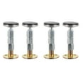 thumbnail image 1 of Shisuyan Adjustable Bed Headboard Brackets Bedside Fixators Plastic 4Pcs 4.3X1.4X1.4In, 1 of 8