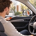 thumbnail image 3 of Side Mirror Squeegee, Car Mirror Squeegee with Retractable Handle, Portable Rearview Mirror Wiper for Rainy and Foggy Weather, Universal Car Cleaning Accessory, 3 of 3