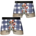 thumbnail image 3 of Patriotic Brittany Spaniel 4th of July Independence Paws All Over Print Boxer Briefs Underwear for Men Dad Brittany Dog Lover Gifts Idea - 02010, 3 of 6