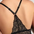 thumbnail image 6 of Darzheoy Wire-Free Bra for Women Fashion Lace Active Bra Beauty Back Wrap Hollow Out Bra Underwear Sexy Bras for Women 32/70AB, 6 of 8