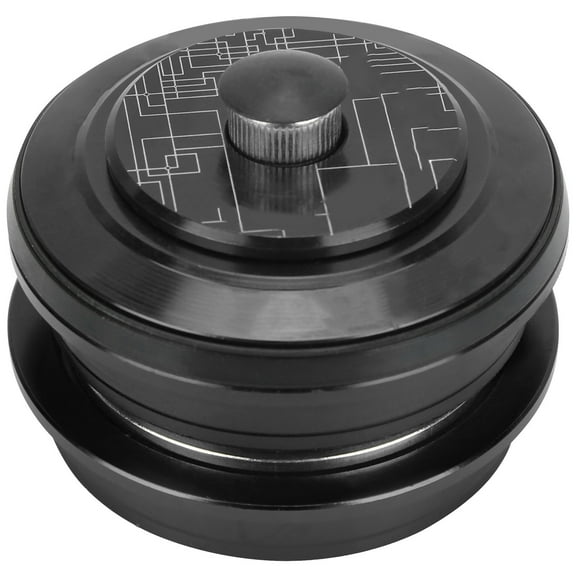 Aluminum Alloy 44mm Threadless Front Fork Headset for Mountain Bikes - Black Upgrade Replacement