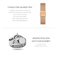 thumbnail image 5 of Ladies' Light Luxury Retro Square Dial Waterproof Watch, a Stylish and Casual Small Square Watch for Women, 5 of 10