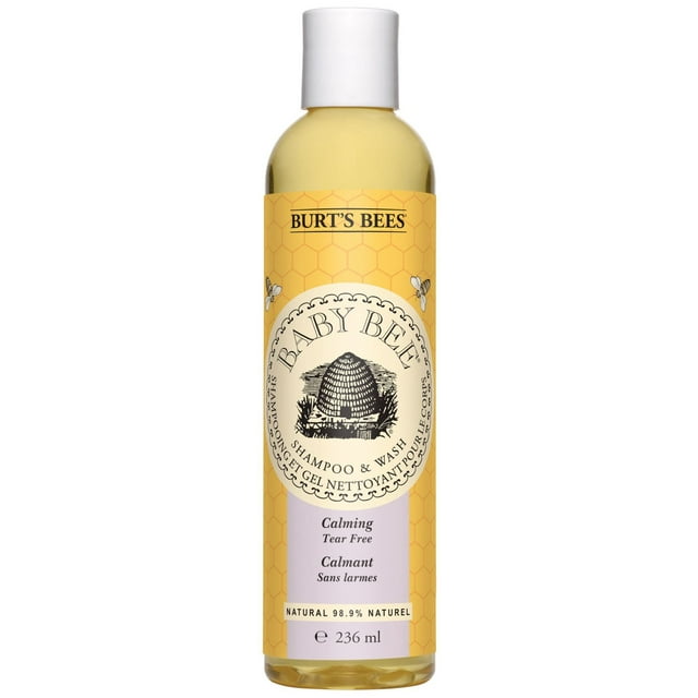 Burt’s Bees® Baby™ Calming Shampoo and Wash with Lavender, Tear-Free, Pediatrician Tested,