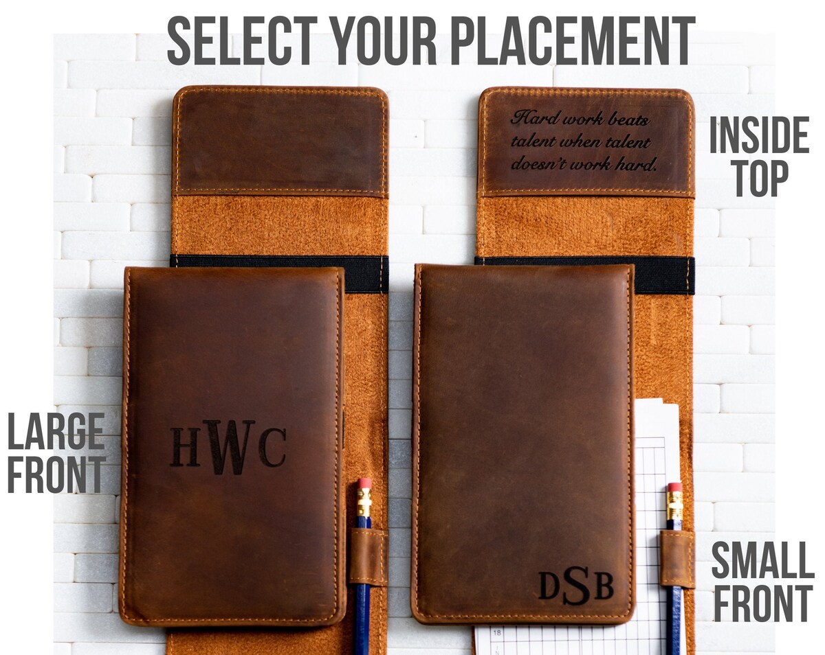 Golf Scorecard & Yardage Book Holder The Copperhead by Left Coast