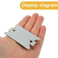 thumbnail image 3 of KAKOWELY 50Pcs Joining Plates Metal Repair Plates For Wiring Setup, 3 of 8