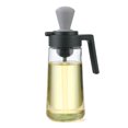 thumbnail image 3 of Glass Oil Bottle with Silicone Brush 2 in 1 Kitchen Utensil for Kitchen Baking, 3 of 7