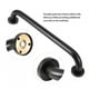 thumbnail image 3 of Fdit Apoyabrazos de ba?era de Cobre Negro Completo Barra de Apoyo de Metal para Mujeres Embarazadas y ni?os Apoyabrazos de Seguridad Ba?o de Hotel Pared Antideslizante Mango Bronce Negro 40Cm) Khall 3.1122E+12, 3 of 6