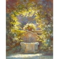 thumbnail image 3 of Messely, Johan 12x14 Black Modern Framed Museum Art Print Titled - Fraicheur au Baux de Provence, 3 of 5