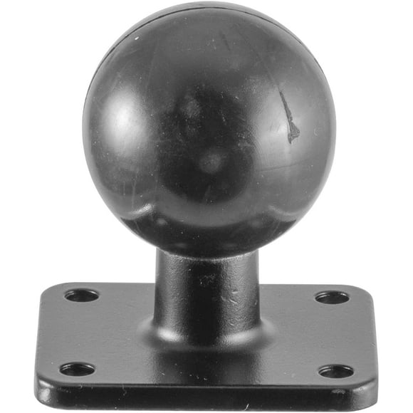 iBOLT 38mm / 1.5 inch Ball Metal AMPS Adapter Plate for Industry Standard Dual Ball Socket mounting arms