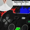 thumbnail image 4 of BlessLiving 3Pcs Game Controller Comforter Set King Size Gaming Bedding Set for Kids Boys Gamer, Black, 4 of 7