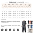thumbnail image 3 of Men's Solid Color Casual Fashion Long-Sleeved Round Neck Top Sweatpants Set, 3 of 4