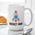 thumbnail image 6 of CafePress - Rocket Man - 15 oz Ceramic Large White Novelty Mug, 6 of 6