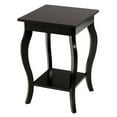 thumbnail image 3 of Canddidliike Set of 2 Side Table End Table Night Stand with Shelf-Brown, Modern Nightstand, End Table for Bedroom Living Room, 3 of 9