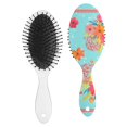 thumbnail image 2 of Hair Brush Pioneer Colorful Floral Cushion Base Hair Brushes Touch Paddle Oval Hairbrush, 2 of 7