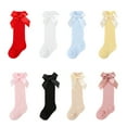 thumbnail image 1 of SUNSIOM  Girls Knee High Socks Newborn Infants Soft Thin Mesh Combed Cotton Warm Stocking, 1 of 6