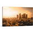 thumbnail image 1 of ARTCANVAS Los Angeles Glowing Sunset Canvas Art Print - Size: 60" x 40" (1.50" Deep) (3-Piece), 1 of 9