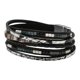 thumbnail image 1 of Pulsera de envoltura de cuero PU para mujeres Bohemio joyas decorativas decorativas regalo pulsera de capas múltiples pulsera de capas múltiples Negro, 1 of 8