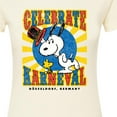 thumbnail image 3 of Peanuts - Snoopy Celebrate Karneval - Juniors Fitted Graphic T-Shirt, 3 of 6