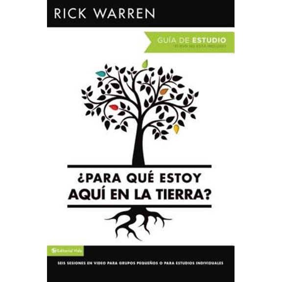 Pre-Owned ¿Para Qué Estoy Aquí En La Tierra? Guía de Estudio: Seis Sesiones Para Grupos Pequeños O Para Estudios Individuales = What on Earth Am I Here For? Stu (Paperback) 0829763791 9780829763799