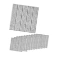thumbnail image 2 of Pegatinas de azulejos, paneles acústicos, prácticos, multifuncionales, modernos, tableros de insonorización, pegatinas de pared para estudio de Piano, Gris claro, 2 of 8
