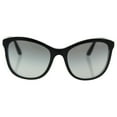 thumbnail image 1 of Vogue Womens Sunglasses Black Matte/Grey Plastic - Non-Polarized - 54mm, 1 of 1