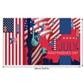 thumbnail image 2 of Darzheoy 4th of July Background Patriotic Backdrop for Photography Independence Day American Flag Stars and Stripes Balloons Backdrop Veteran Memorial National Day Party Decoration, 2 of 5