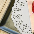thumbnail image 2 of Pastry Paper Cake Paper Oil Absorbing Paper Pads for Food Cakes Pizza White Paper Material Oil Absorption 420Pcs, 2 of 4