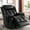 Black, variant on INGALIK Power Lift Recliner Chair Dual Motor, Electric Leather Recliner for Elderly with Heat and Massage, Lay Flat Assist Recliner with Side Pocket for Living Room (Beige)