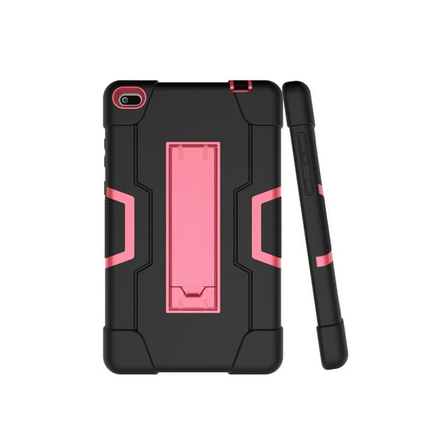 GoldCherry For Lenovo Tab E8 Case TB-8304F Heavy Duty Rugged Hybrid Armor with Build in Kickstand Cover for Lenovo Tab E8 TB-8304F/TB-8304F1 Tablet(Black+Pink) GoldCherry For Lenovo Tab E8 Case TB-8304F Heavy Duty Rugged Hybrid Armor with Build in Kickstand Cover for Lenovo Tab E8 TB-8304F/TB-8304F1 Tablet(Black+Pink)