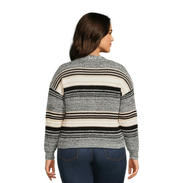 Time and Tru Women s Boyfriend Cardigan Sweater Midweight Sizes