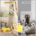 thumbnail image 3 of Juguete Peluche wishkit Gris con Cuerda para Limpieza Dental para Perro, 3 of 7