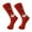 Red, variant on Women's Stockings Casual Socks Pair For Men Women Cute Pattern Bag Show Off Wine One Size
