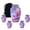 cherry blossom-2, variant on Remembrate Cherry Blossom Cremation Urn for Human Ashes for Male and Female - Pink Butterfly Mini Urns for Human Ashes - Purple Small Urns for Sister - Travel Tiny Urn With Lid 3 Inch