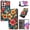 Hibiscus, variant on Colorful Painted Wallet Phone Case for Samsung Galaxy A37 5G 6.7" , PU Leather Flip Folio Cover With Card Slots, Magnetic Closure, Kickstand, Shockproof Protective Phone Case,Rose ,For Galaxy A37 5G