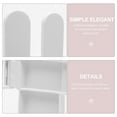thumbnail image 3 of DEEPCRAFF 2Pcs Plastic Garden Fence White PVC Decorative Fencing for Christmas Tree Decoration, 3 of 8