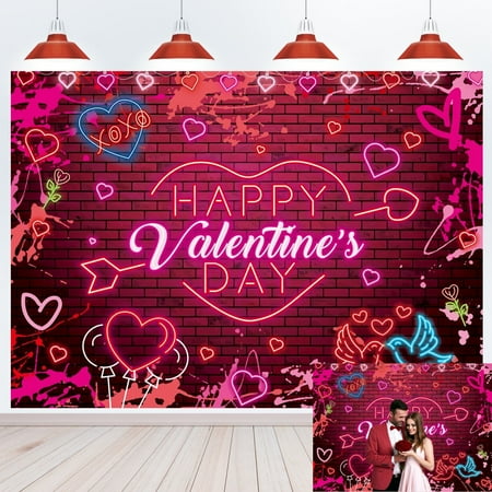 7x5FT Happy Valentine s Day Backdrop Red Glitter Heart Valentines Photography Background Valentines Theme Party Decorations Anniversary Party Supplies 7x5FT Happy Valentine s Day Backdrop Red Glitter Heart Valentines Photography Background Valentines Theme Party Decorations Anniversary Party Supplies