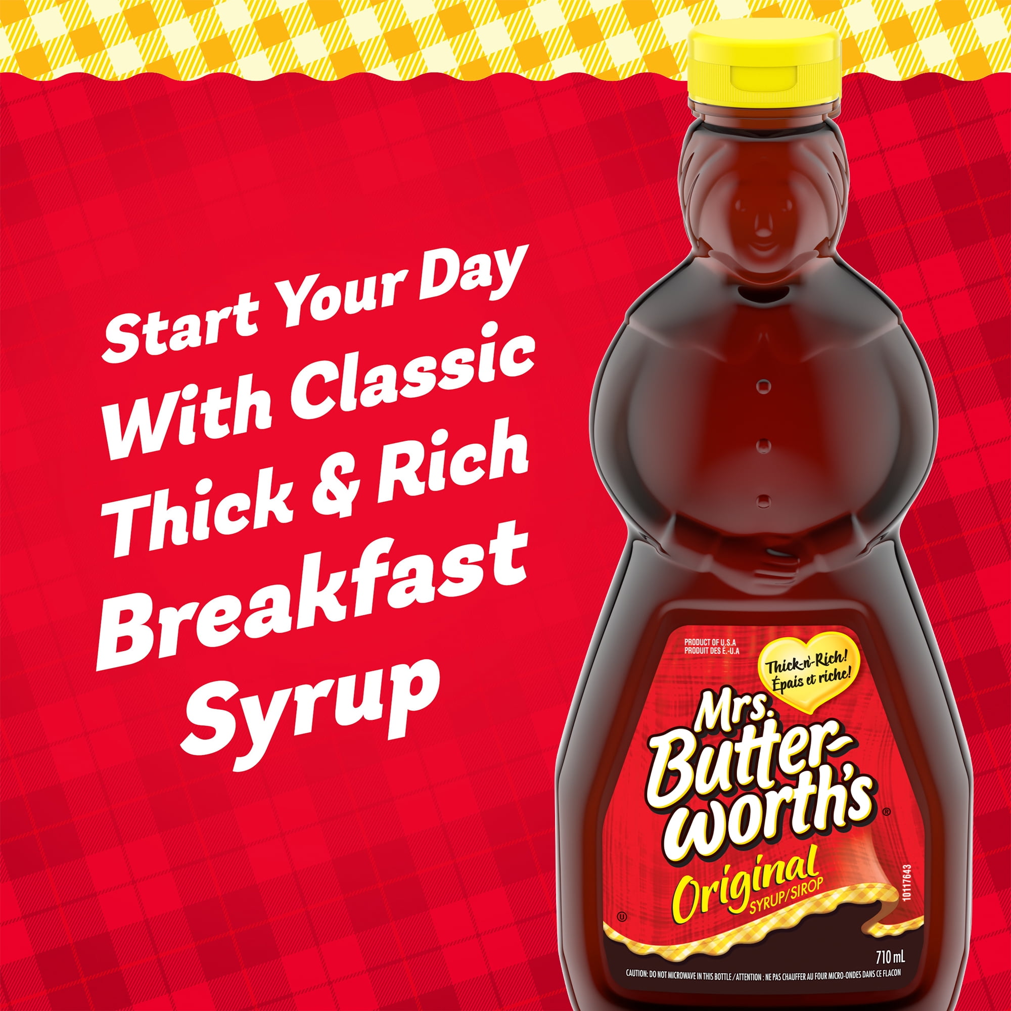 Sirop original de Mrs. Butterworth's 710 ml