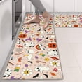 thumbnail image 2 of Kitchen Rugs Sets Of 2,Fun Halloween Pattern Anti Fatigue Kitchen Mat Rugs Non Slip Washable,Decorative Kitchen Floor Mats for Kitchen,Sink,Laundry,17"X47", 2 of 5