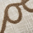thumbnail image 4 of Bouclair Beige Primera Noel Decorative Lumbar Pillow, 4 of 5