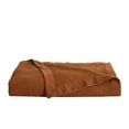 thumbnail image 3 of Great Bay Home 100% Cotton Soft All-Season Waffle Weave Knit Blanket  (Full / Queen, Terracotta), 3 of 6