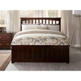 thumbnail image 6 of Leo & Lacey Farmhouse Solid Wood Full Spindle Bed with Headboard in Walnut, 6 of 8