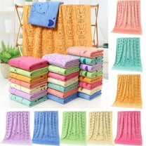 Xuniizn Bath Towel and Wash Cloths Set: 1xBath Towel, cloth, Highly Absorbent & Fade Resistant