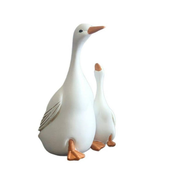 De Escritorio En Forma De Pato, Estatua De Resina, Decoración De Jardín, Simulación De Pato Para Sala De Estar Y Dormitorio Speravity HA046962-02