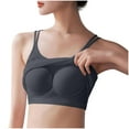 thumbnail image 5 of Einccm Women's Built-in Bra Tank Top with Shaping, Slim Fit Racerback Camisole Tops, Soft Comfortable Seamless Vest for Everyday Casual Wear, Summer, 5 of 5