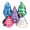 Champagne, variant on Beistle - Sparkling Silver Hat Assortment - Pack of 50