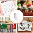thumbnail image 7 of Papapt 0.5 Inch White Round Stickers, 1000 Pcs White Dot Stickers, Blank Circle Sticker Labels to Write On, Writable Circle Dot Stickers Used for Classroom Office(White), 7 of 7