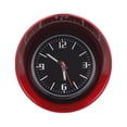 thumbnail image 1 of Horloge de Tableau de Bord Automobile Rouge Acier Verre Alliage de Zinc 1 Ensemble 2,8x2,4 Po, 1 of 1