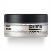 banila co prime primer hydrating finish powder, translucent shade for all skin types, moisture boosting, 12g